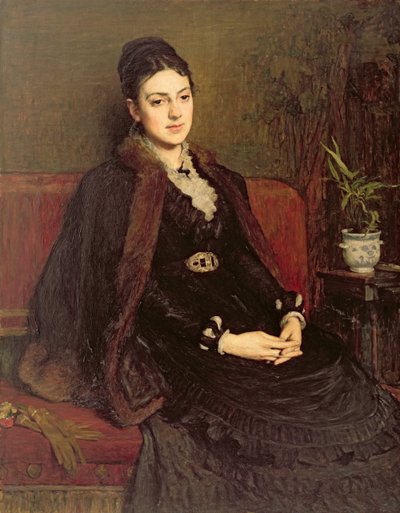 Portrait of Lady Orchardson (c.1854-1917) c.1875 by William Quiller Orchardson
